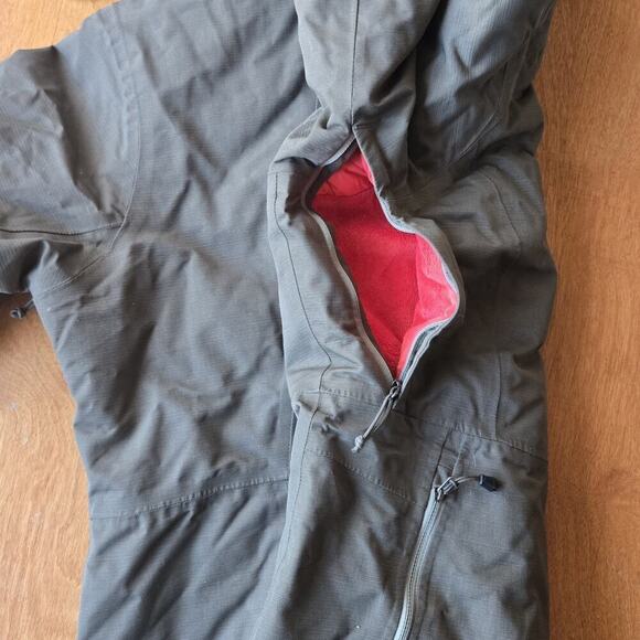 The North Face Inlux 2.0 Womens HyVent Insulated Hooded Jacket Olive Green Sz L - Picture 5 of 12